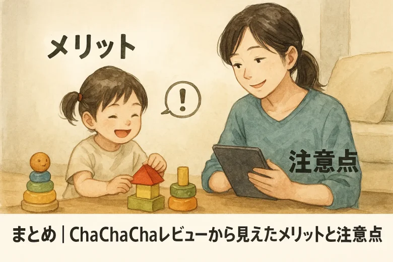 ChaChaChaレビューから見えたメリットと注意点