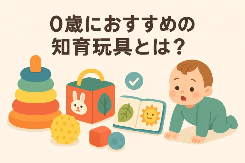 0歳におすすめの知育玩具とは?