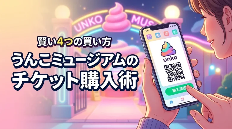 うんこミュージアムのチケットの買い方4選！事前予約のメリットや料金も解説