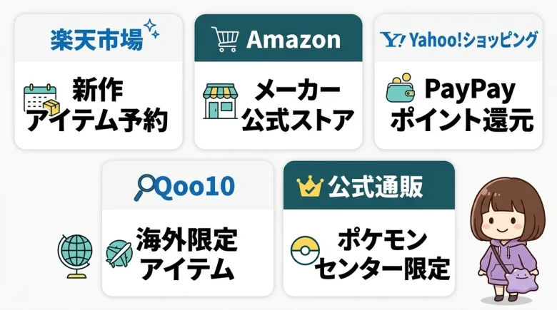 メタモン収納バッグを通販で買うならどこ?