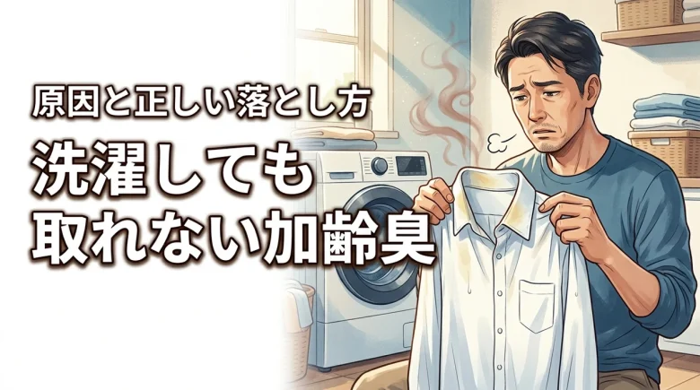 加齢臭洗濯しても取れないのはなぜ？服の落とし方は？