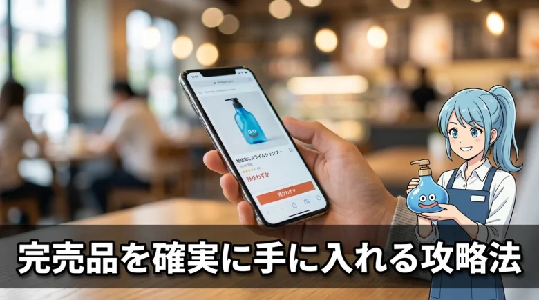 売り切れ時に確実に手に入れる方法