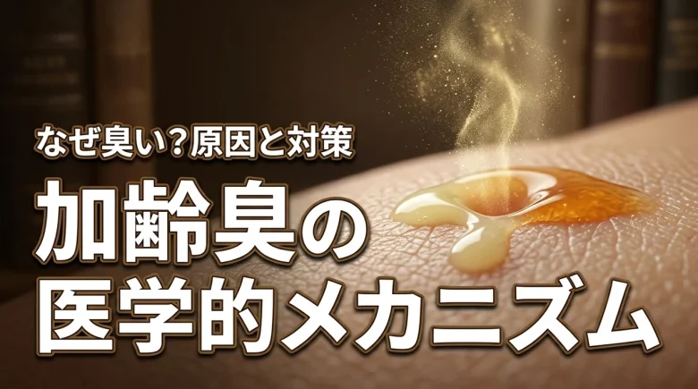 なぜ臭い？加齢臭が発生する医学的メカニズムと今日からできる対策
