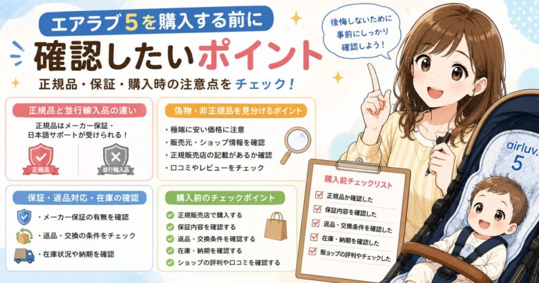 エアラブ5を購入する前に確認したいポイント｜正規品・保証・購入時の注意点